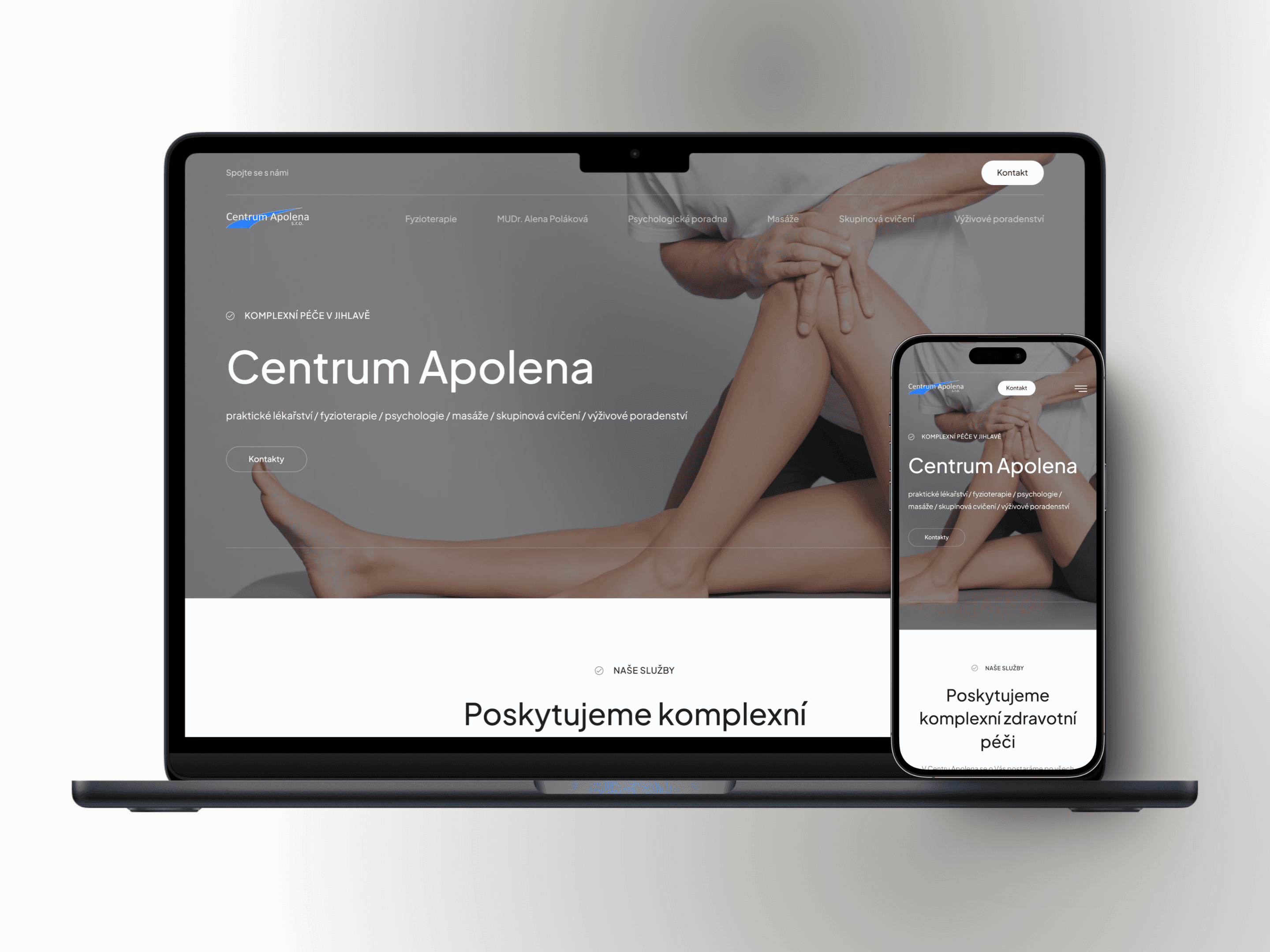 Náhled webu Centrum Apolena