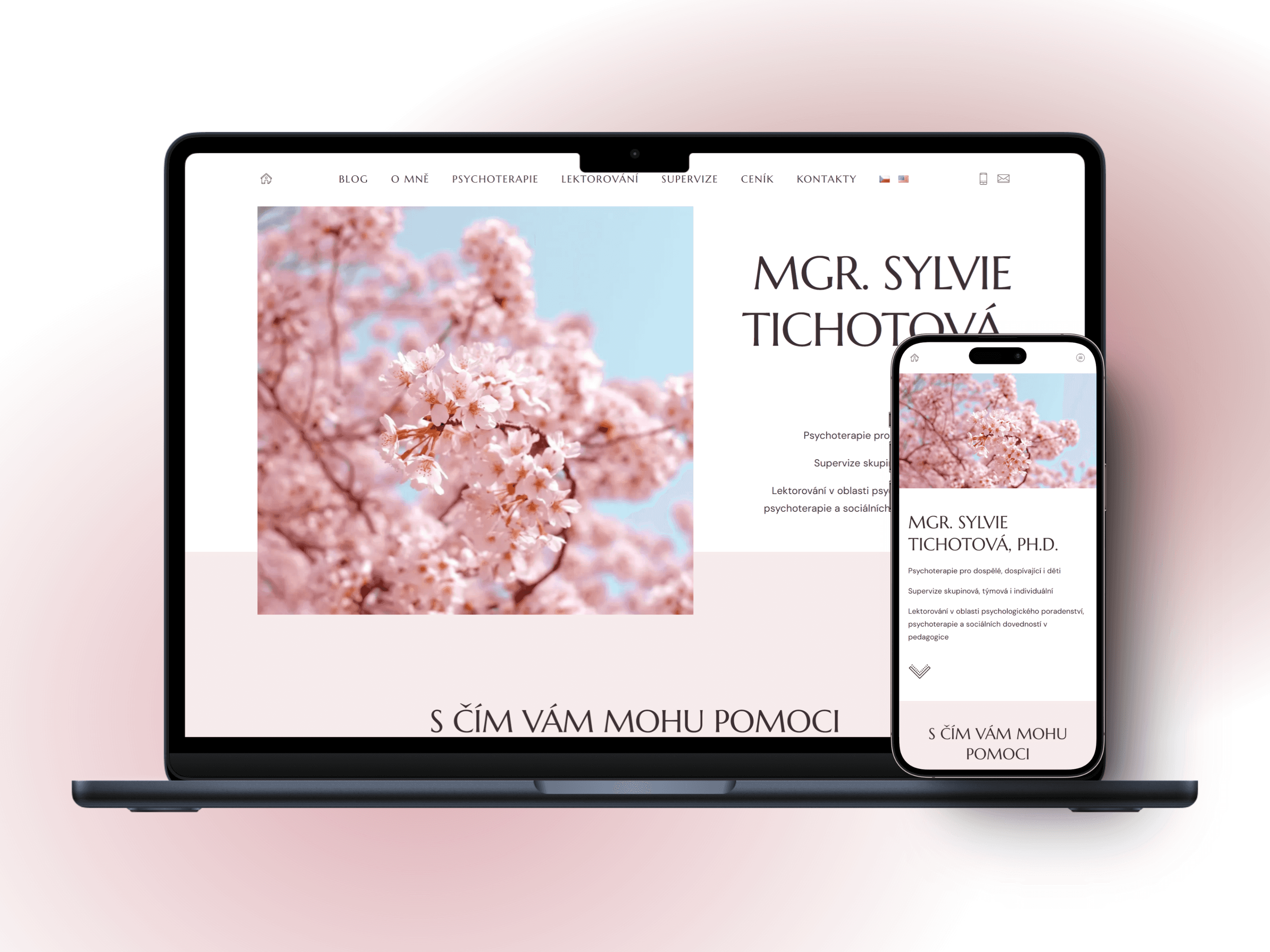 Náhled webu Sylvie Tichotová